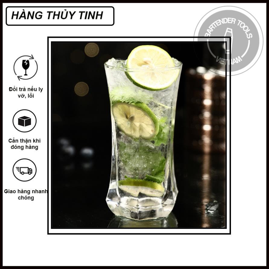 Highball cocktail glass - Ly cocktail thủy tinh dẹt dọc