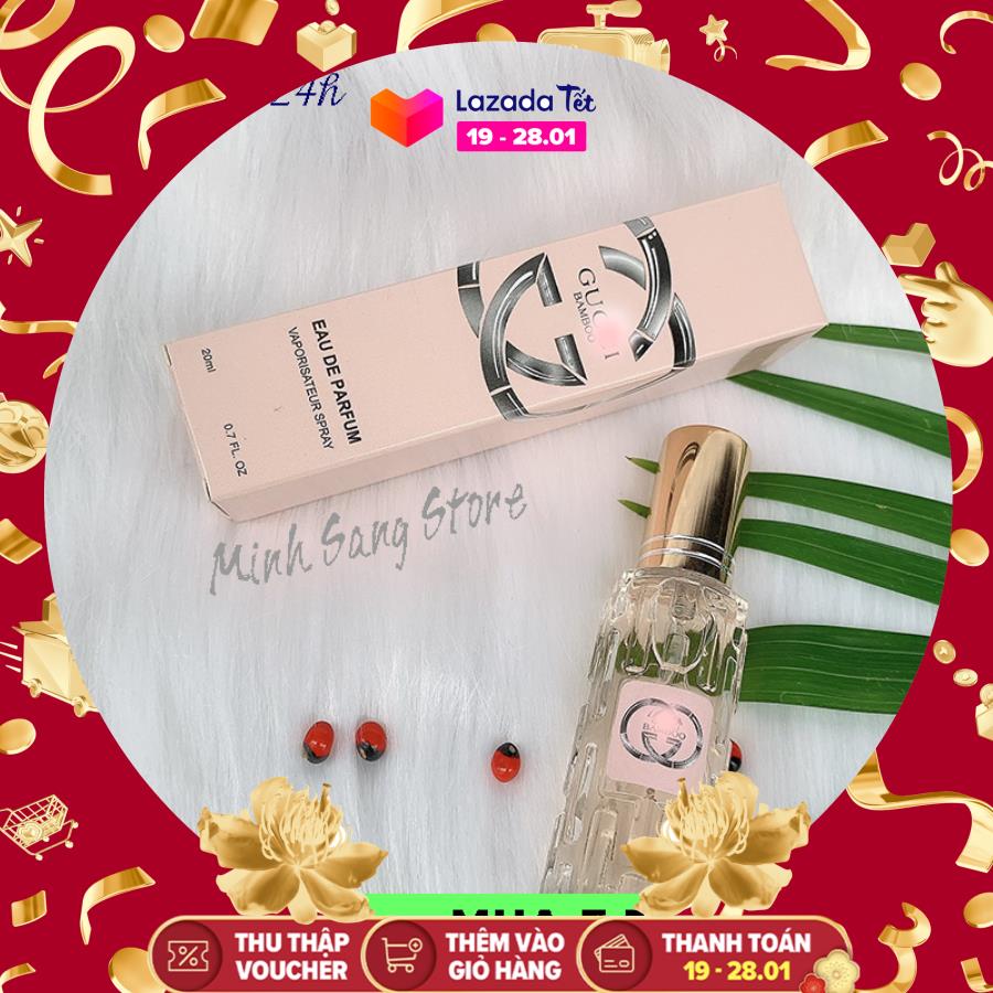 [HCM]NƯỚC HOA NỮ GUCI BAMBO MINI 20ML LƯU 6-12H
