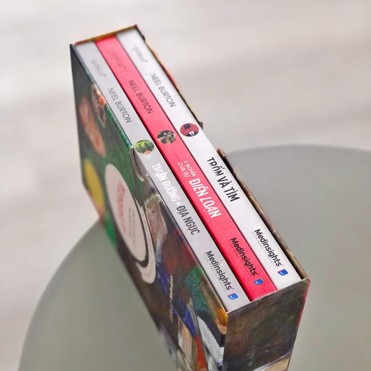 Sách - boxset tâm lý học - trốn và tìm + thiên đường và địa ngục + ý nghĩa của sự điên loạn 327k