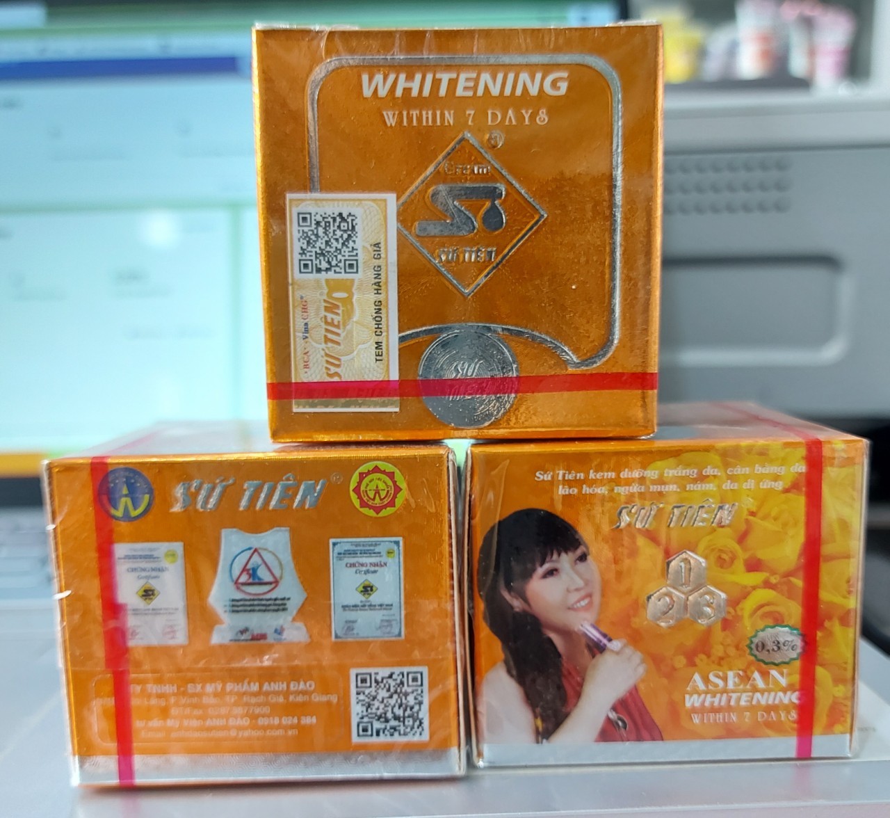 kem sứ tiên cam