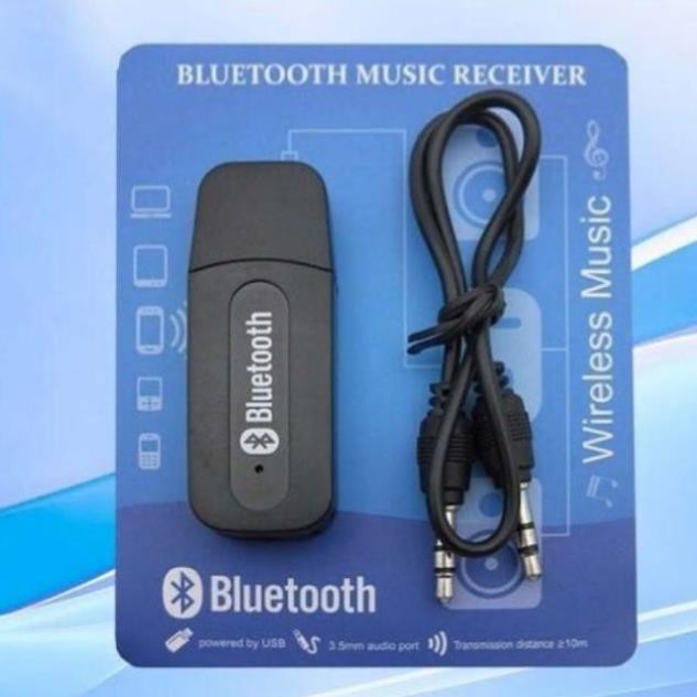 USB Bluetooth chuyển loa thường thành loa Bluetooth [ dùng được cho cả âm ly ]