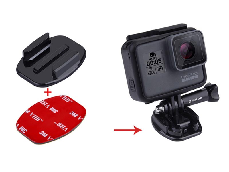 Bộ 4 miếng 3M dán đế phẳng cho camera hành động GoPro, Sjcam, Yi Action, Osmo Action