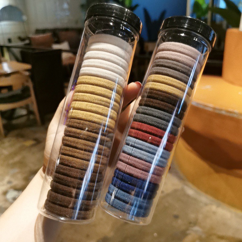Combo 20 Dây Chun Buộc Tóc Nữ Phong Cách Hàn Quốc Siêu Kute