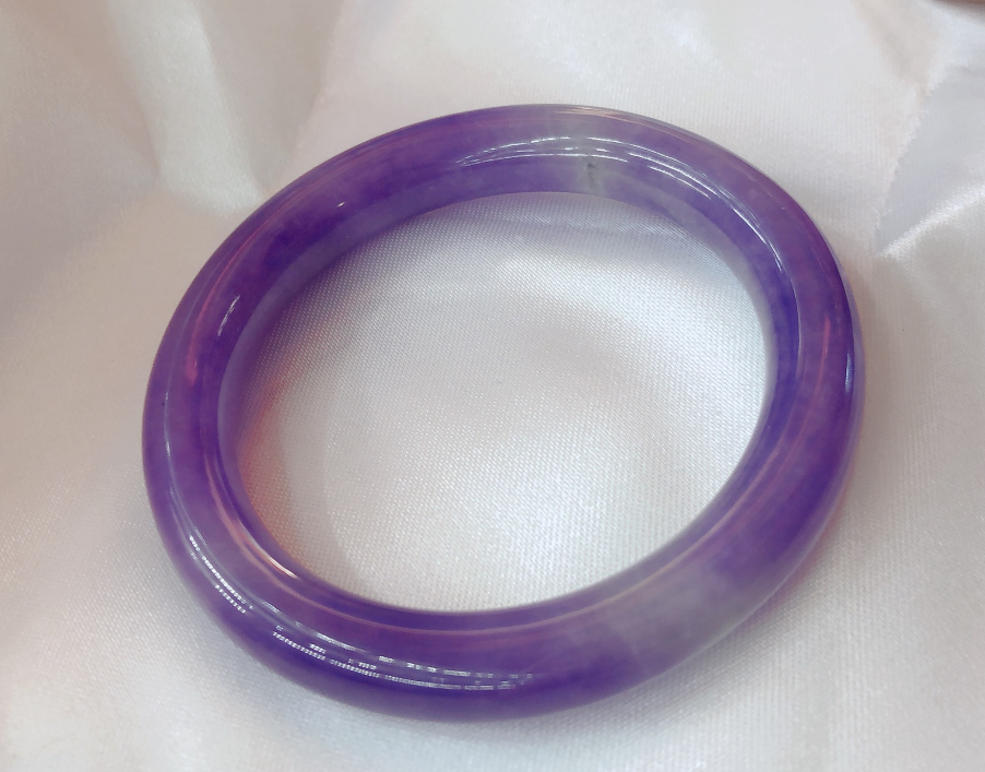 [HCM]Vòng Tay Đá Cẩm Thạch Tím DKT-19 Vòng Phong Thủy Mang Lại Bình An ( hàng chụp thực tế 100%)