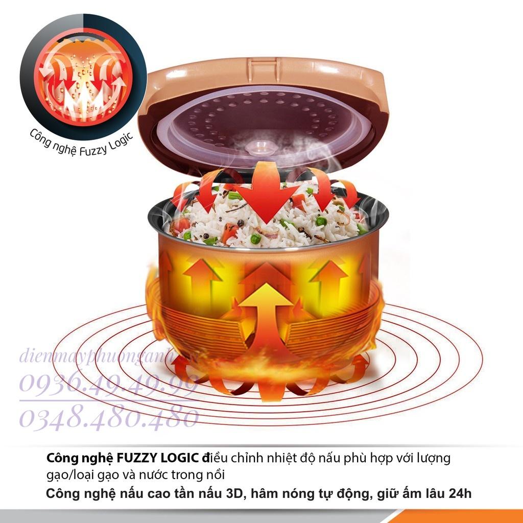 Nồi cơm điện tử Comet CM8086N8 1.8 Lít