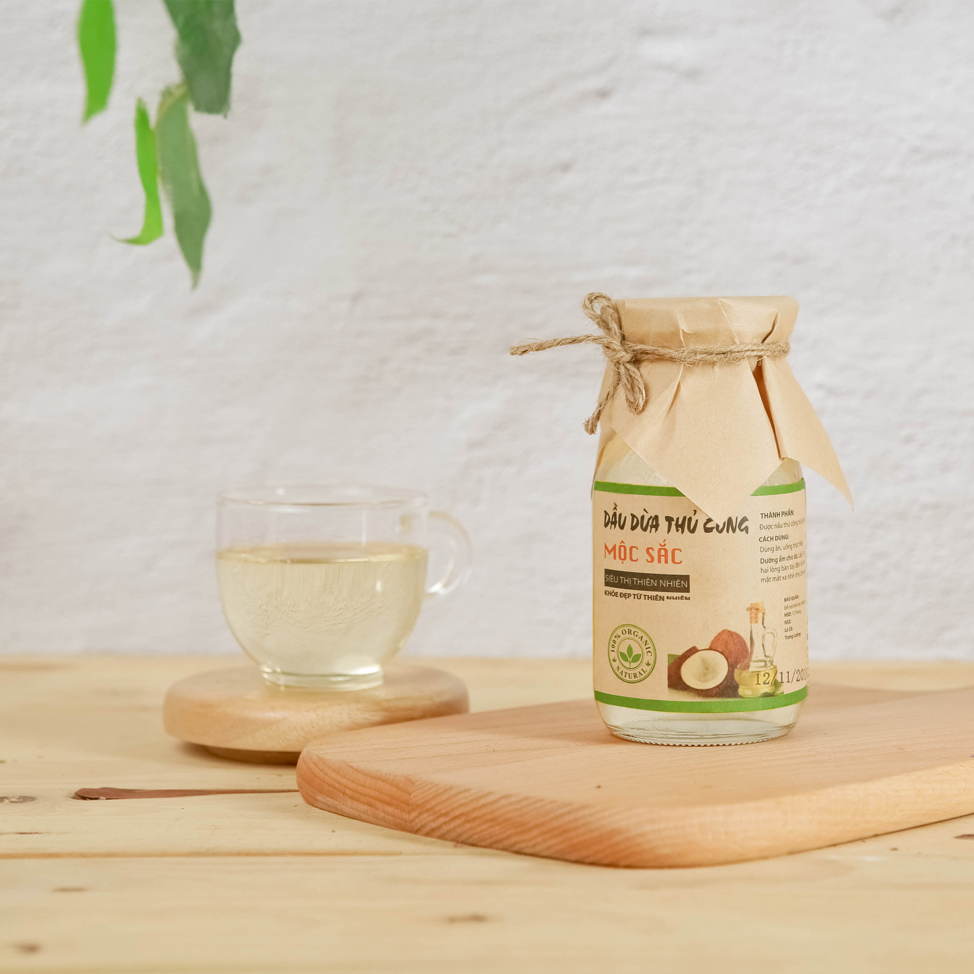 Dầu dừa thủ công Mộc Sắc cao cấp 500ml