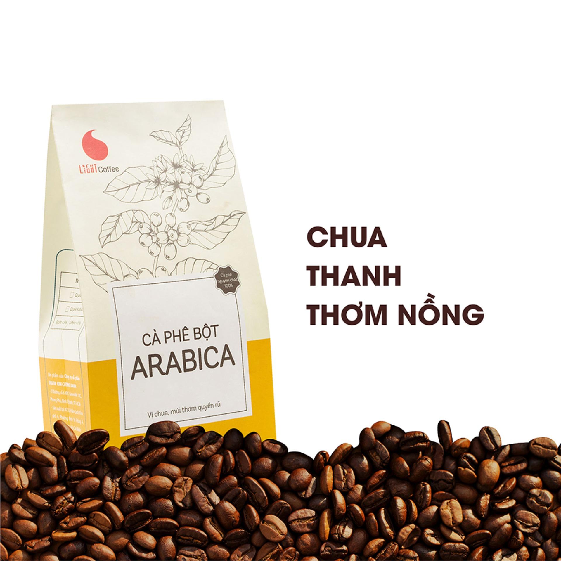 Cà phê bột Arabica - Light Coffee - 500gr - cà phê nguyên chất 100%