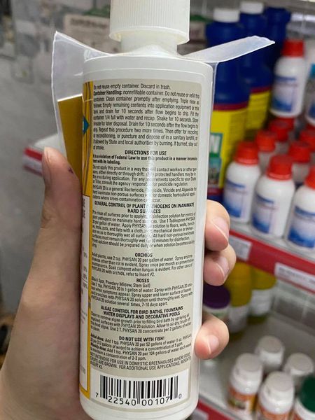 Dung dịch sát khuẩn Physan 20 Mỹ