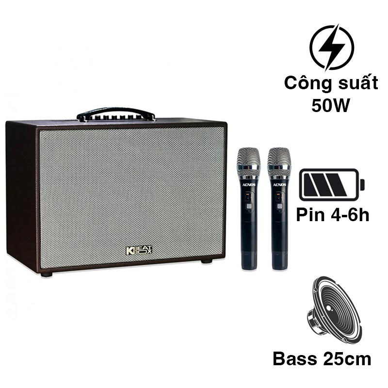 Loa Karaoke mini xách tay ACNOS CS250SON