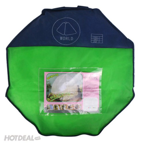 Màn chụp tự bung có đáy chống muỗi cao cấp 2m*2m2