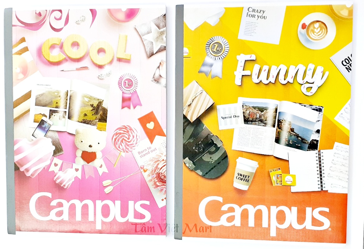Vở kẻ ngang Campus Gift 200 trang
