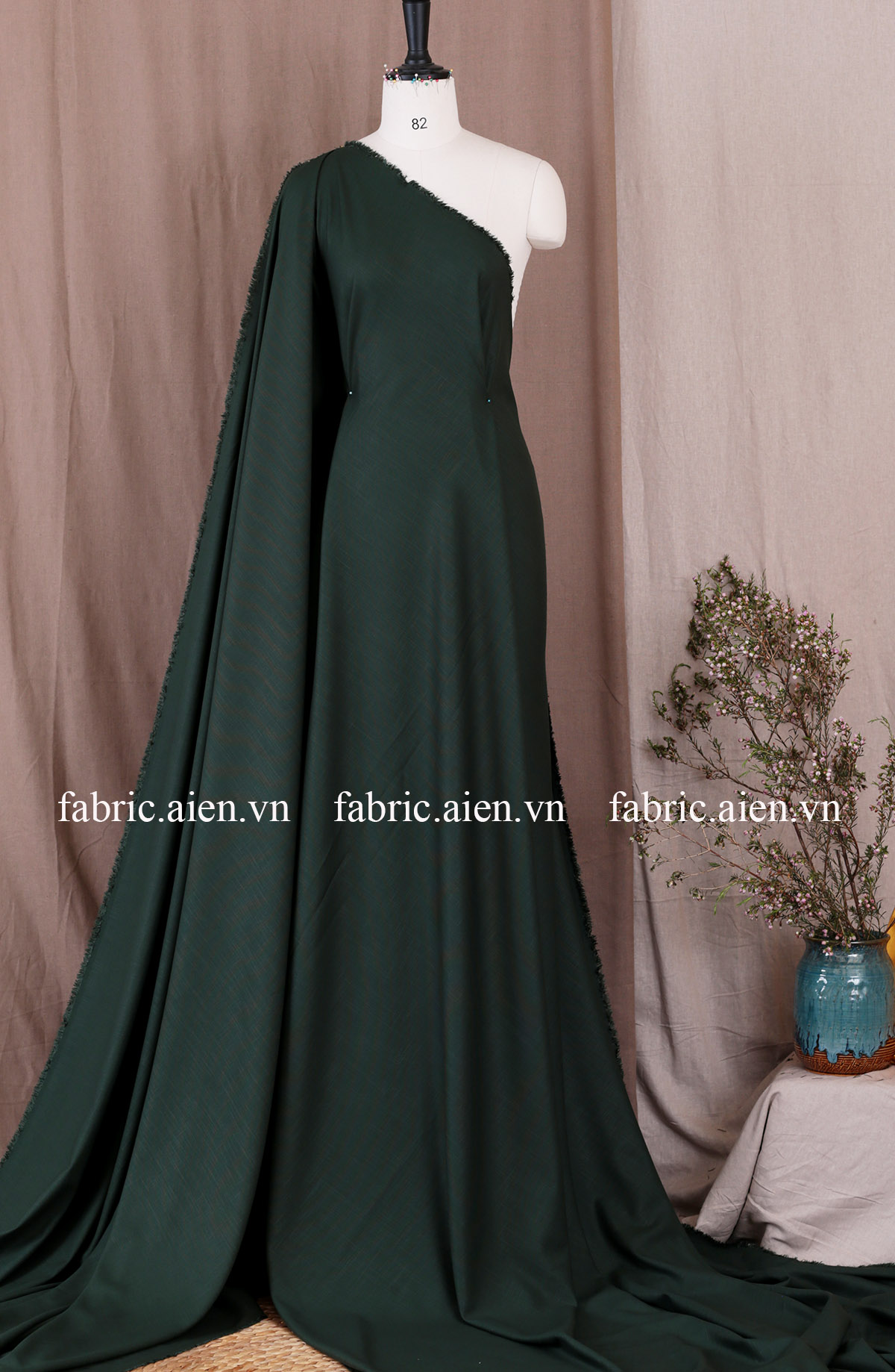 Vải Linen Len ALNL-33 (GIÁ BÁN THEO MÉT)