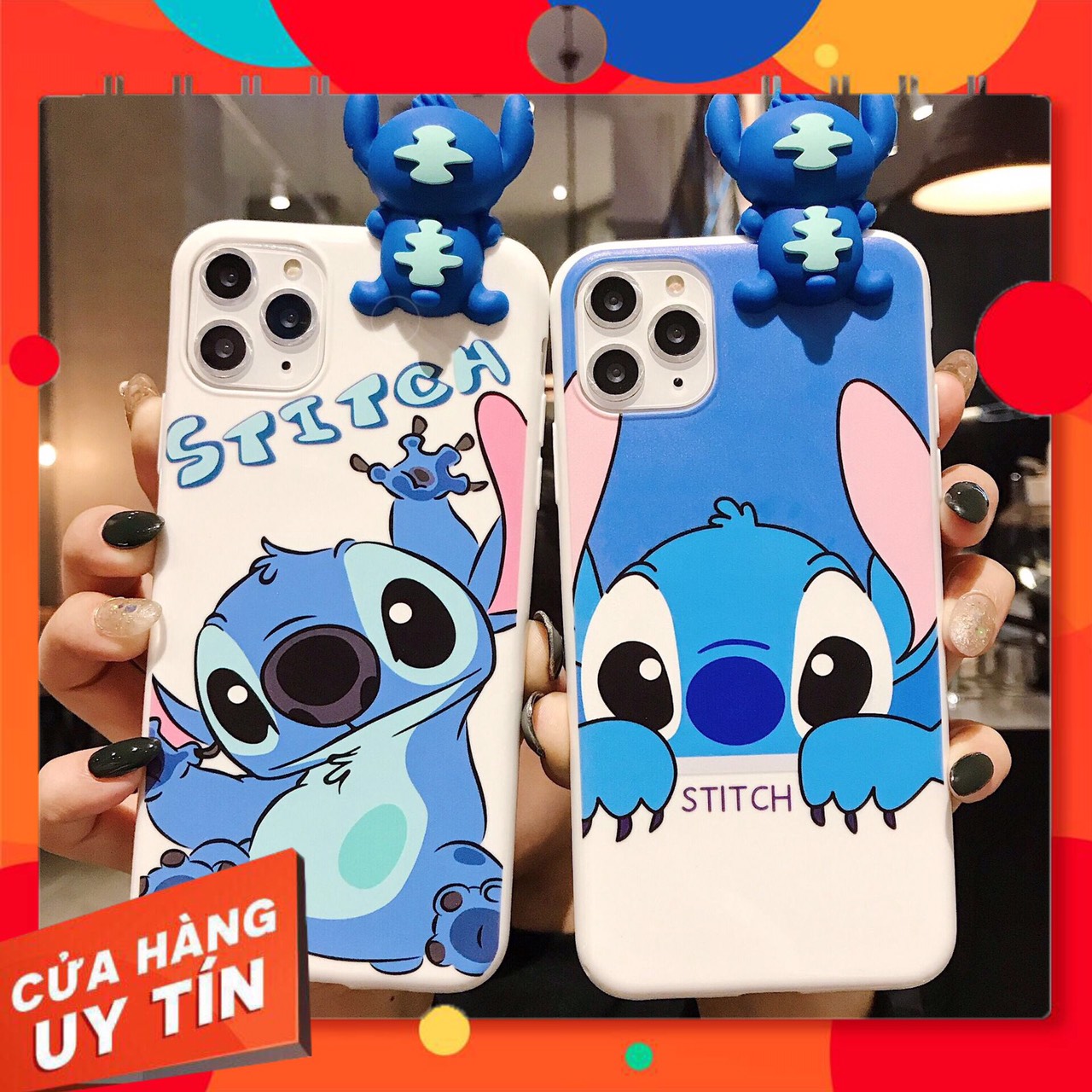 Ốp iphone stitch siêu dễ thương 6plus/6splus/7plus/8plus/X/Xs/Xsmax/11/11promax