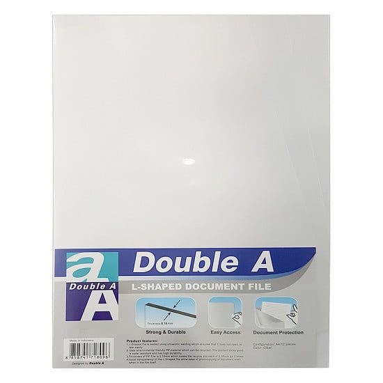 Bìa lá A4 Double A [xấp 12 cái] THIỆN PHƯỚC