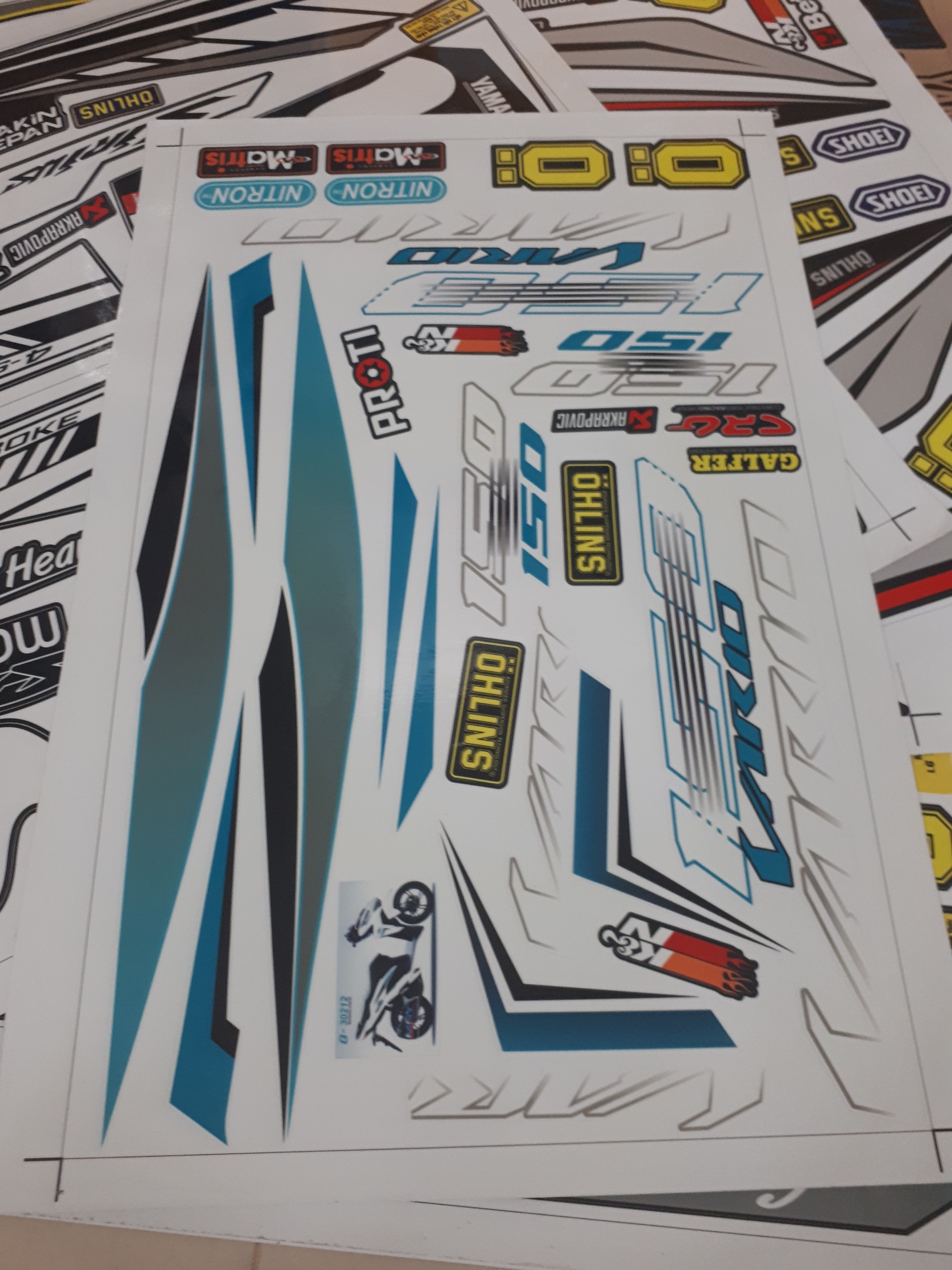 Tem Decal Xe Honda Vario 150 Version 39