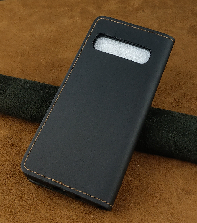 Bao da samsung s10 5g handmade da bò thật