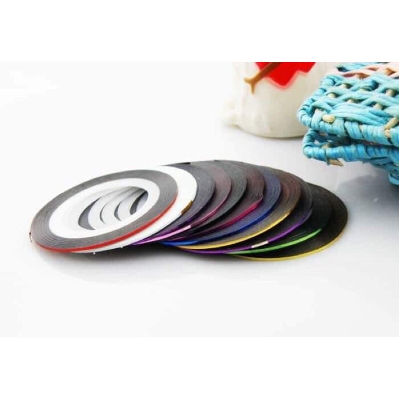 Set dây kim tuyến 30 cuộn trang trí móng