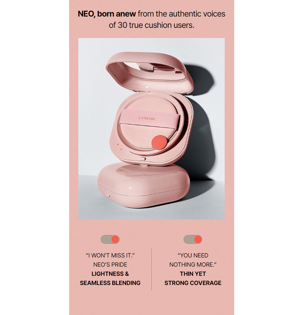 [NEW] ADVANCED LANEIGE NEO CUSHION GLOW