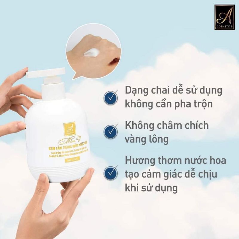 kem Tắm Trắng Mềm Nước Hoa Acosmetics