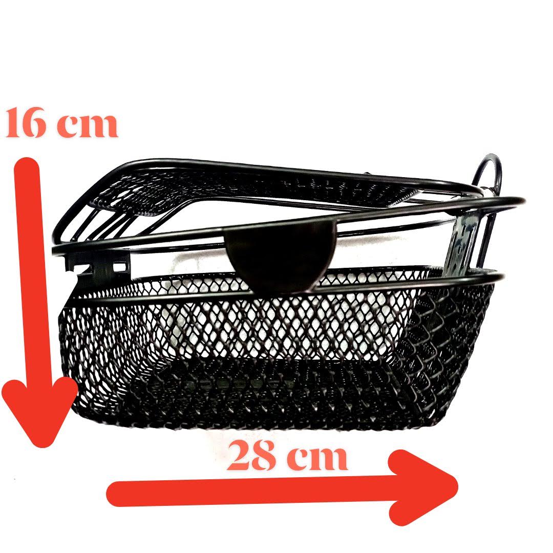 Mesh Basket for Motorbikes, Bicycles, Electric Vehicles - Good Quality Products with Lids