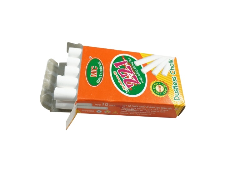 Phấn viết bảng màu không bụi MIC