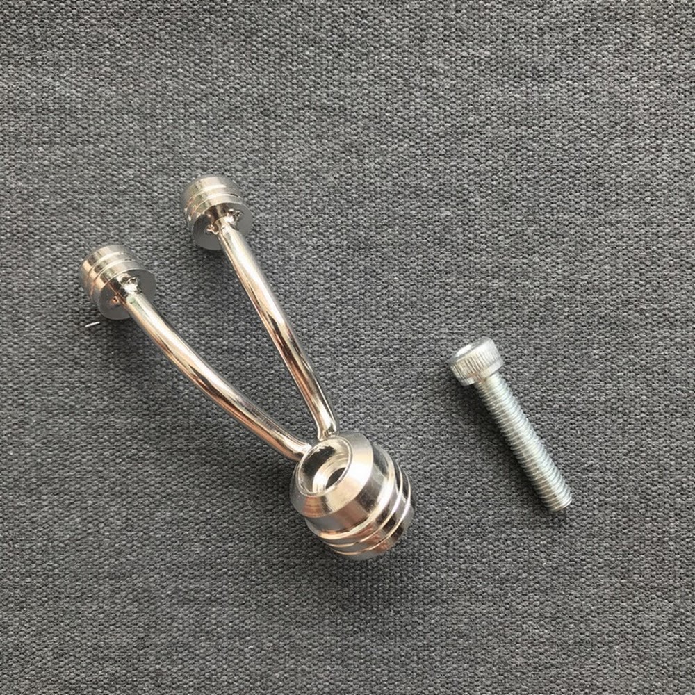 Móc treo đồ xe máy inox kiểu dáng sừng trâu - móc treo đồ sừng trâu