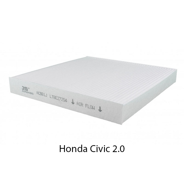 Lọc gió máy lạnh, lọc cabin xe honda civic 2.0 2009, 2010, 2011 80292-sec-a01 hàng nhật ac881j