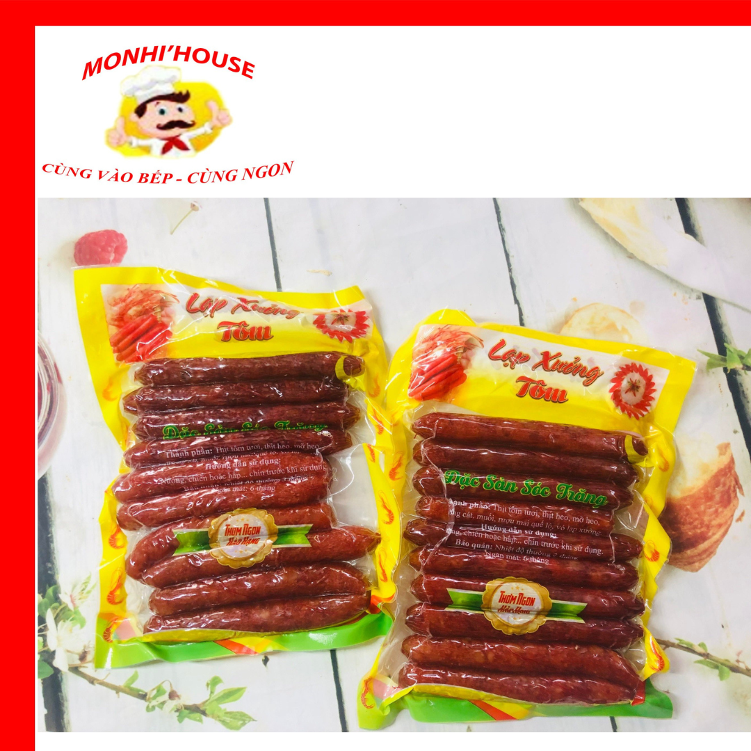 500g Lạp xưởng Tôm (Đặc sản Sóc Trăng)