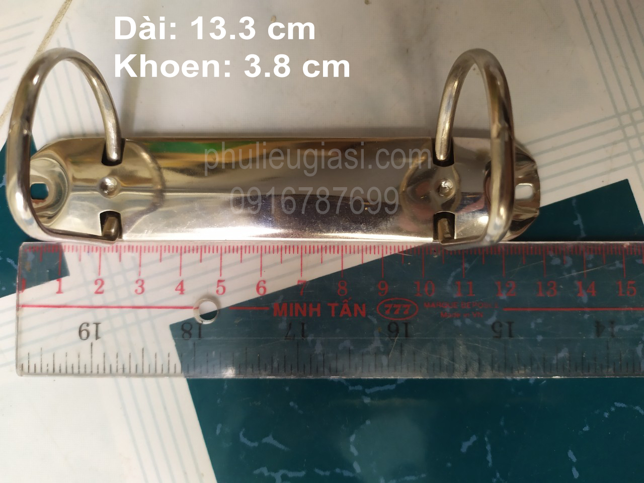 COMBO 10 GÁY CÒNG CHỮ D (DÀI 13.3 CM, 2 KHOEN 3.8 CM)
