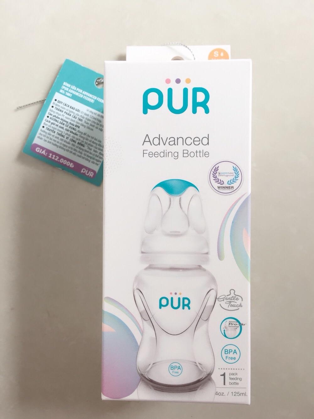 Bình sữa Pur Advanced Thái Lan 125ml