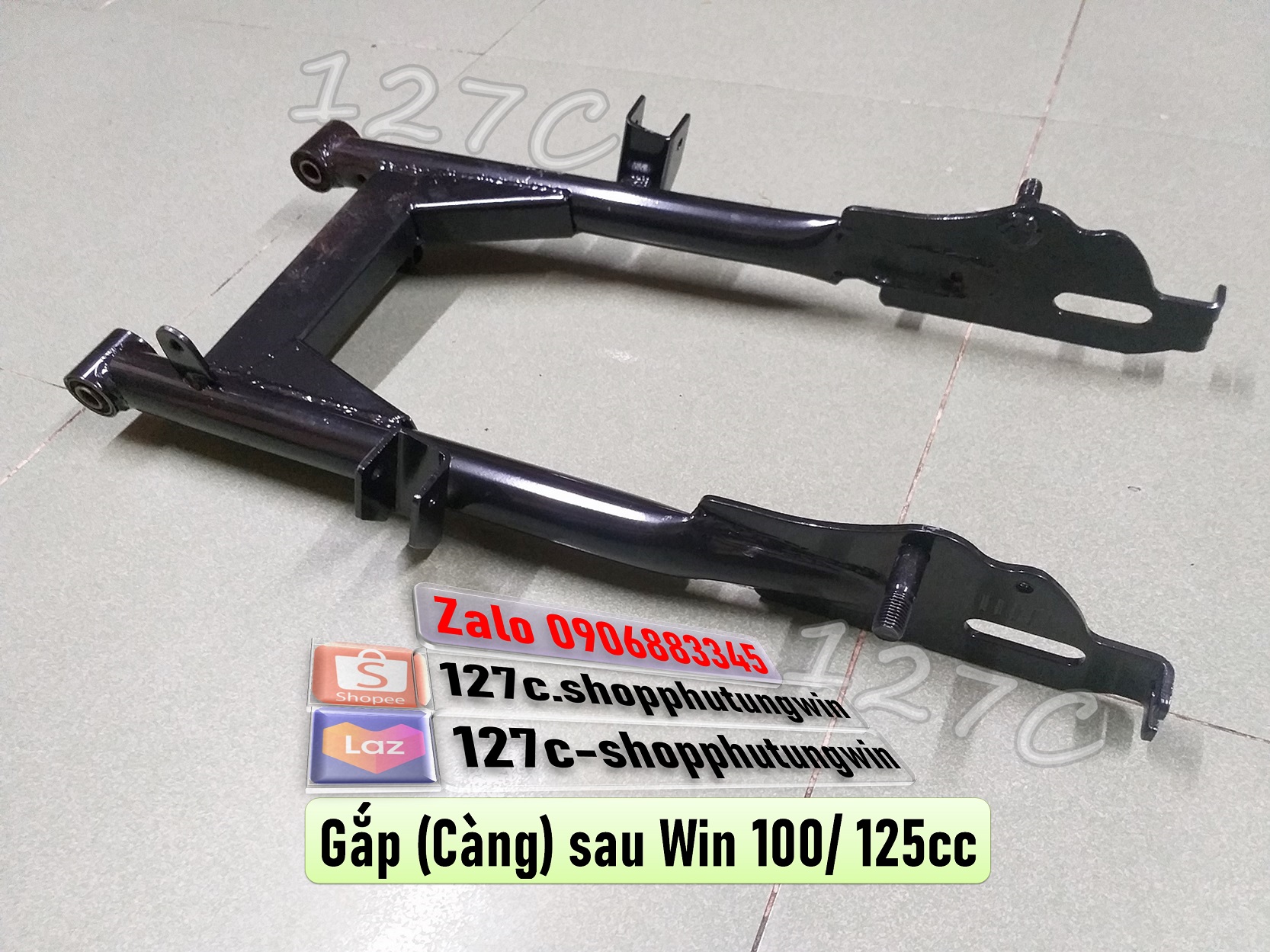 Gắp sau / càng sau win 100/ 125cc