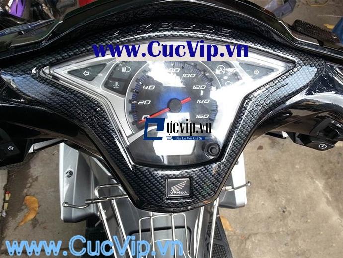 [HCM]Ốp Viền Đồng Hồ AirBlade 2016 - 2019 Carbon MS1704