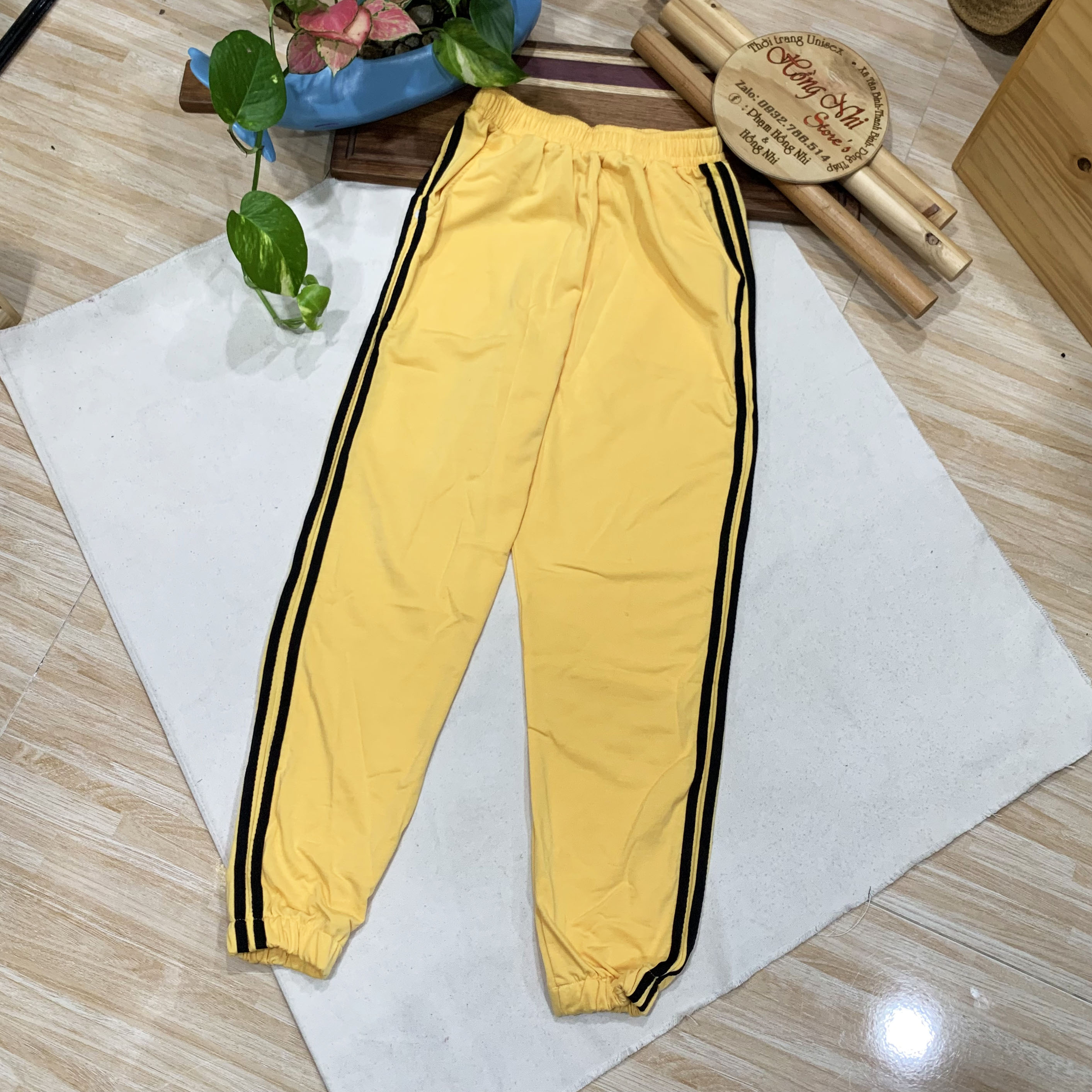 Jogger pants line ulzzang unisex jogger 2 stripe designs wide-mm