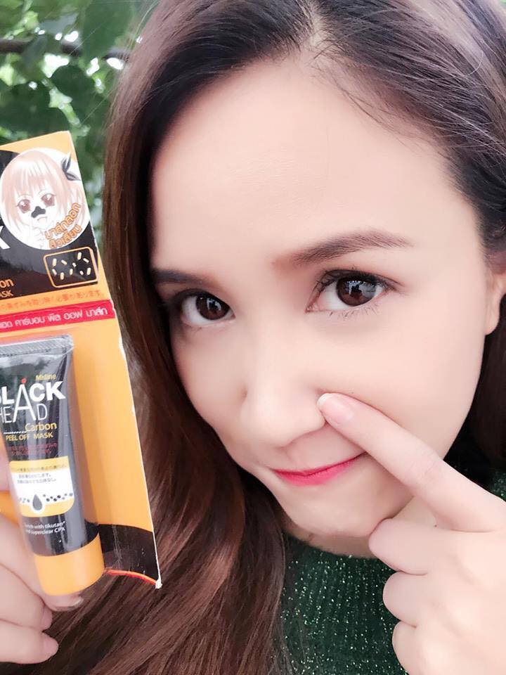 Gel Lột Mụn Mistine Blackhead Carbon Peel Off Mask 10ml
