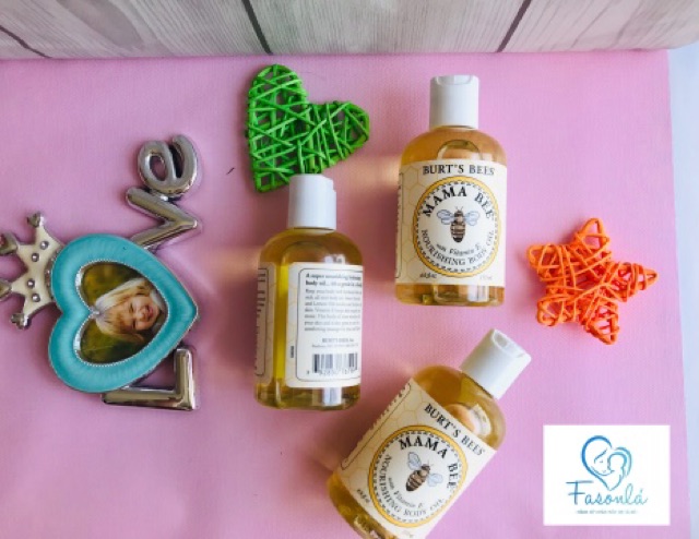 [HCM]Dầu Chống Rạn Da Cho Bà Bầu BurtS Bees Mama Bee