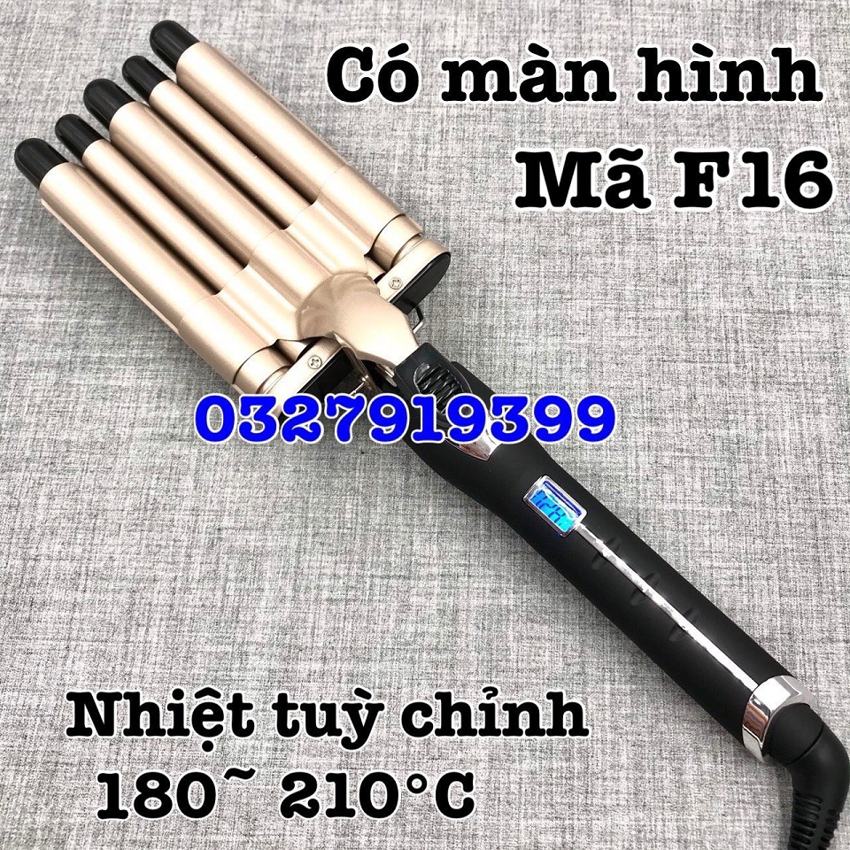 ✅tặng kẹp✅ Máy bấm tóc - uốn sóng 5 trục cao cấp JUNMA F15