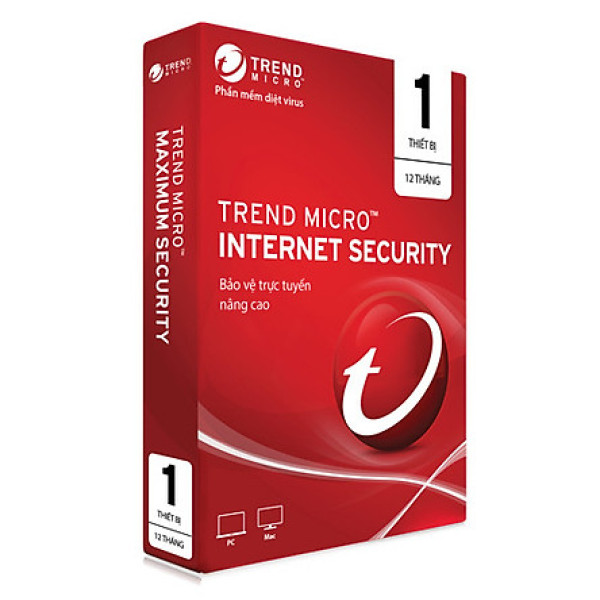 Phần Mềm Diệt Virus Trend Micro Internet Security 1 PC 1 Năm