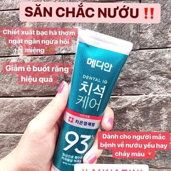 Kem đánh răng Median 93% Toothpaste Hàn Quốc 120g