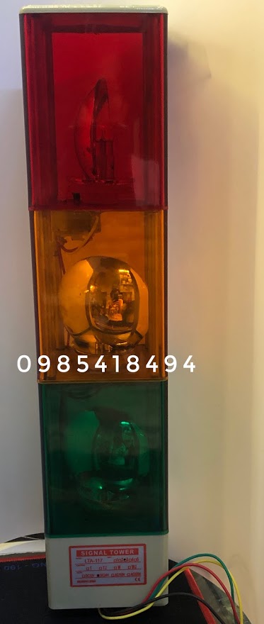 Đèn tháp 3 tầng ,đèn quay 3 màu