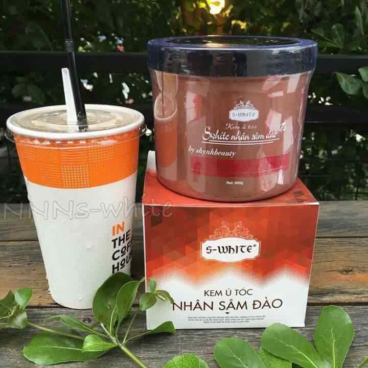[Ủ Tóc] Kem Ủ Tóc Nhân Sâm Đào S-WHITE 500gram