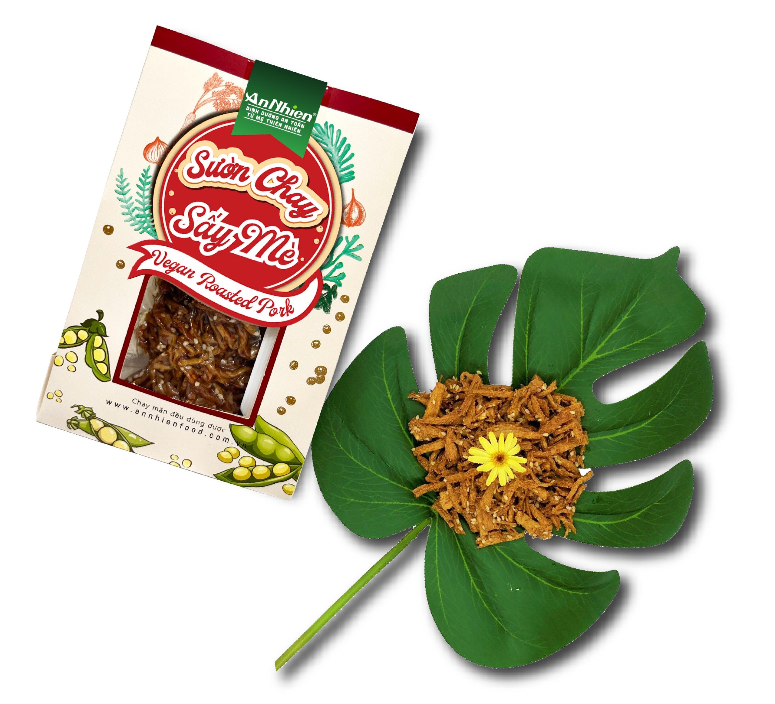 SƯỜN CHAY SẤY MÈ AN NHIÊN 100G