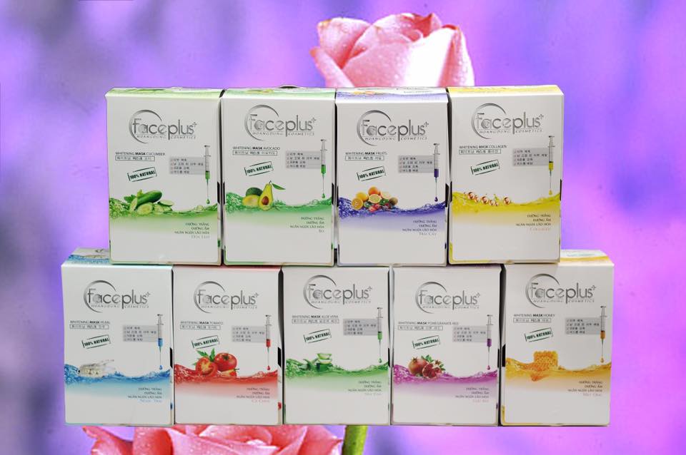 Mặt nạ hàn quốc dưỡng da chiếc xuất dưa leo FacePlus+