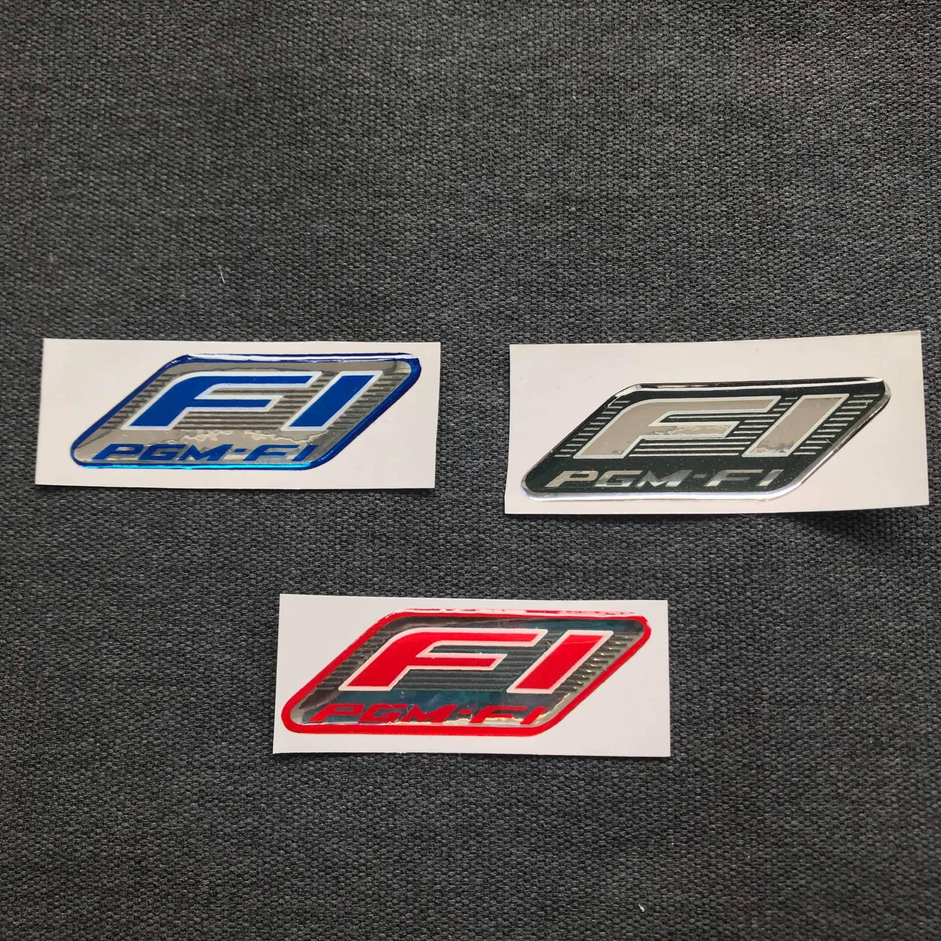 [DECAL] Tem FI NHỰA DẺO DÁN XE MÁY CAO CẤP.