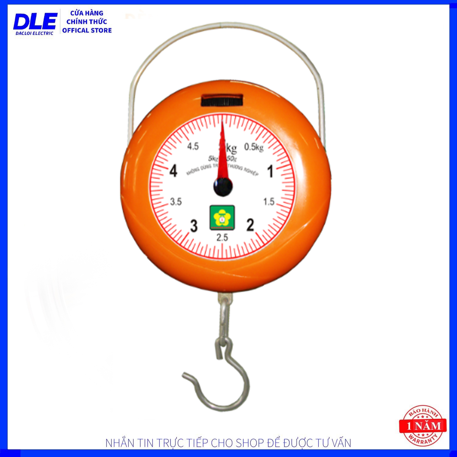 Cân Treo Mini 5Kg Nhơn Hòa Chính Hãng – Cân Nhà Bếp, Cân Thực Phẩm Tiện Lợi