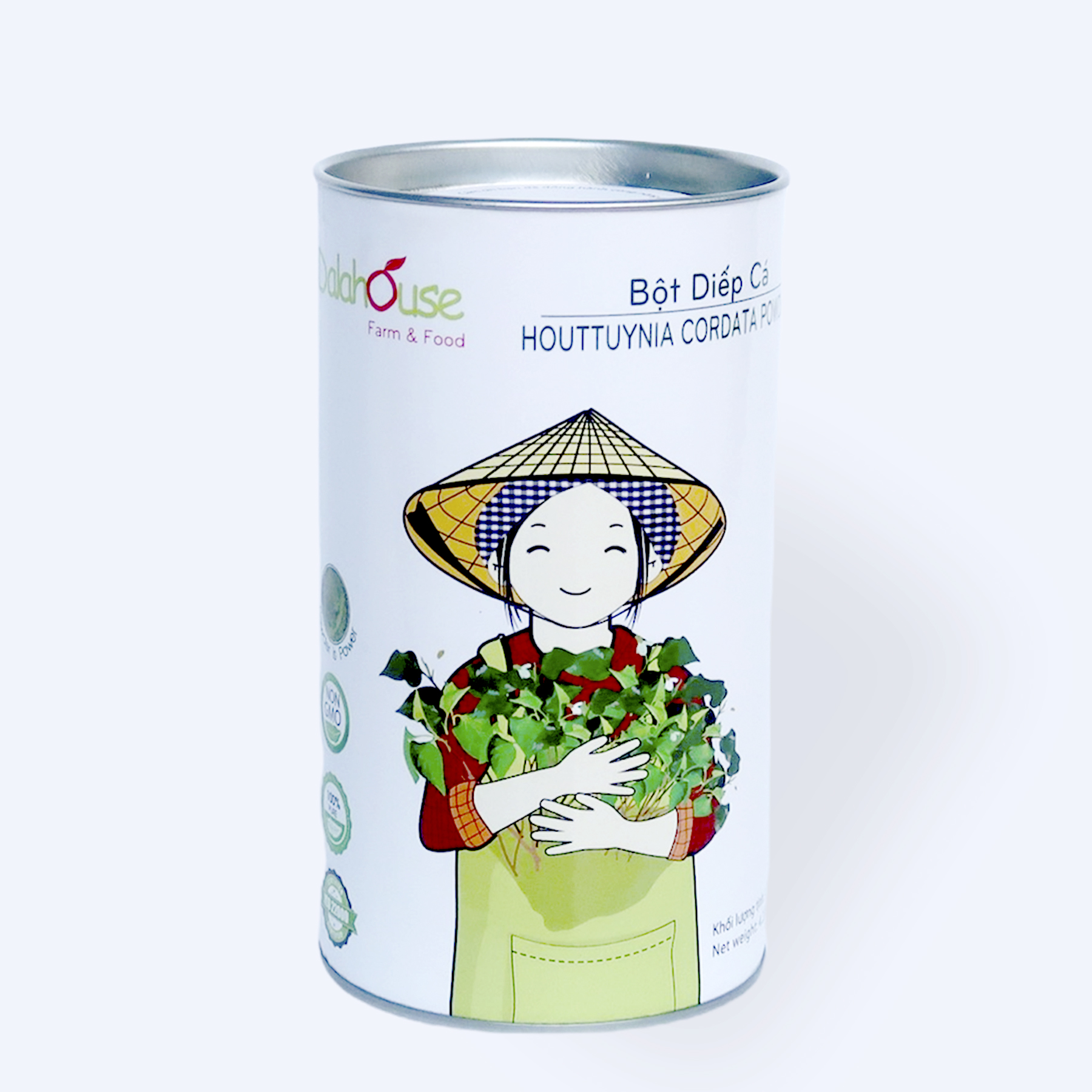 Bột Diếp Cá Dalahouse Hữu Cơ Sấy Lạnh Nguyên Chất