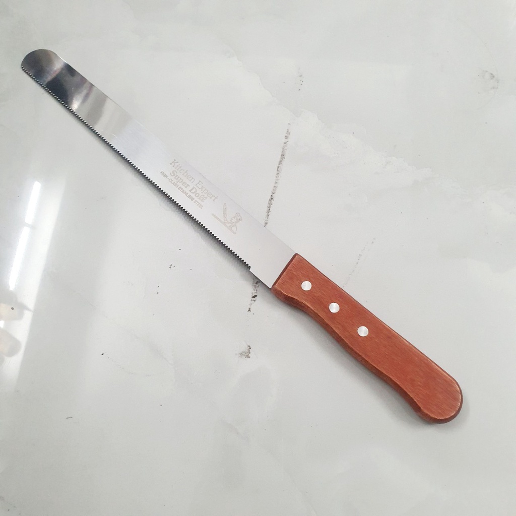 Dao cắt bánh mì cán gỗ