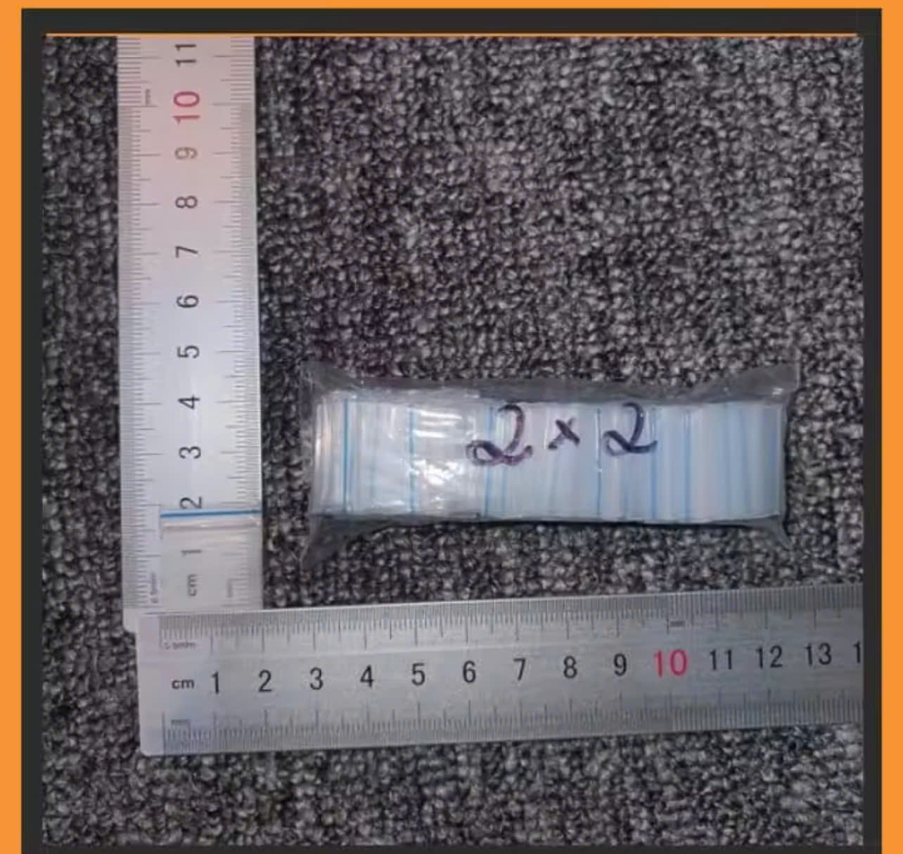 Túi zip size nhỏ 100 cái