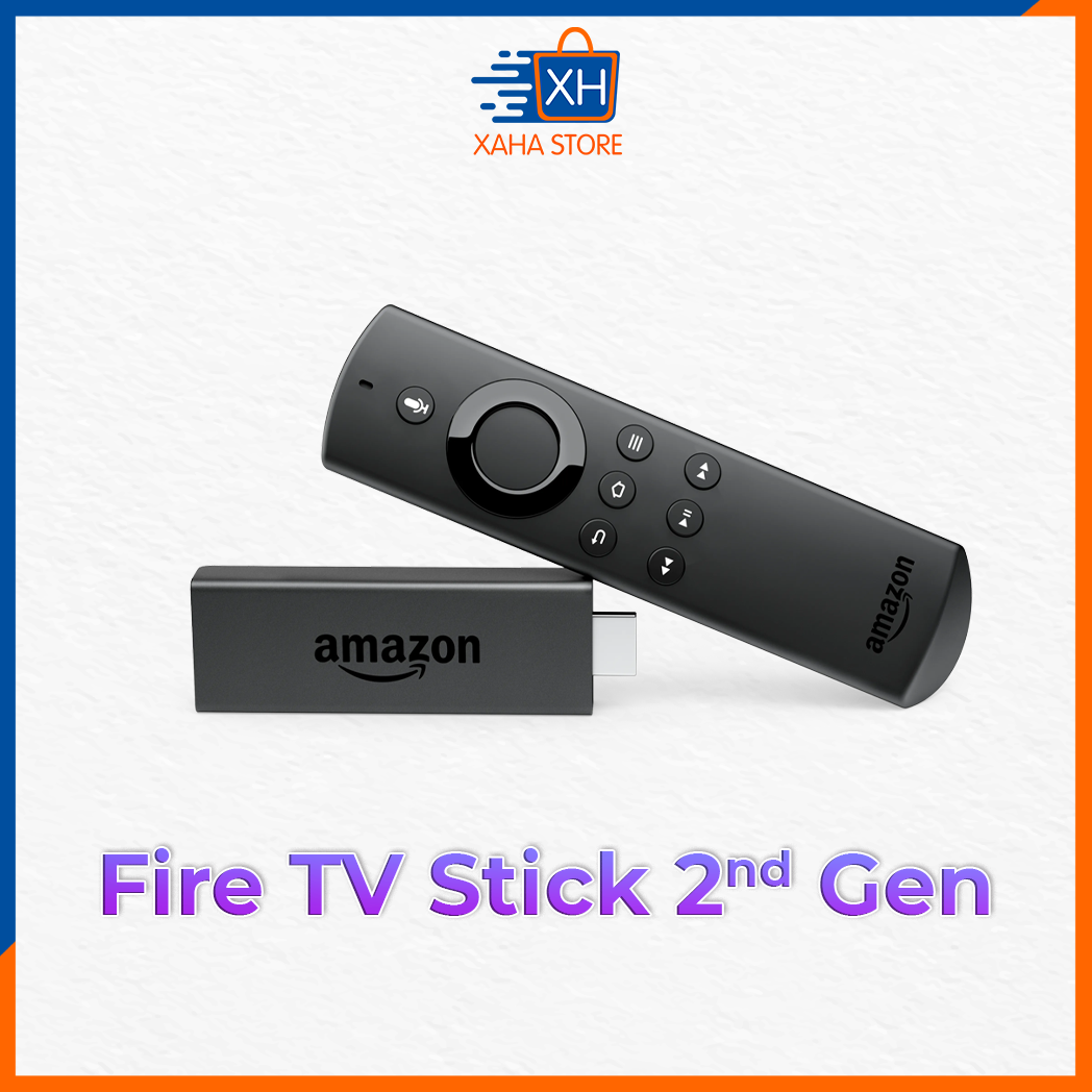 >> BÁO GIÁ COMBO TV BOX AMAZON - FIRE TV STICK WITH ALEXA VOICE REMOTE (BLACK) - HÀNG NHẬP KHẨU | Shopee Lazada Sendo Tiki mới nhất 108 Thiết bị streaming Amazon Fire TV Stick thế hệ thứ 2 (Fire TV Stick streaming media player 2nd gen with Alexa built in, includes Alexa Voice Remote, HD, easy set-up)