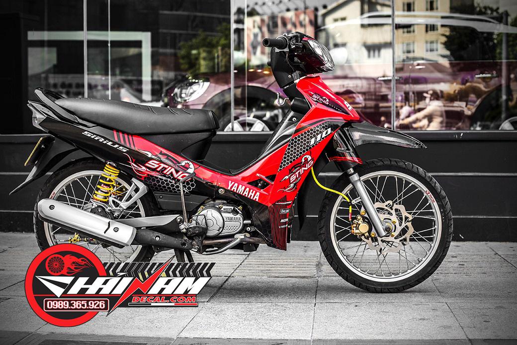 Tem Trùm Sirius Sting Đỏ Đen