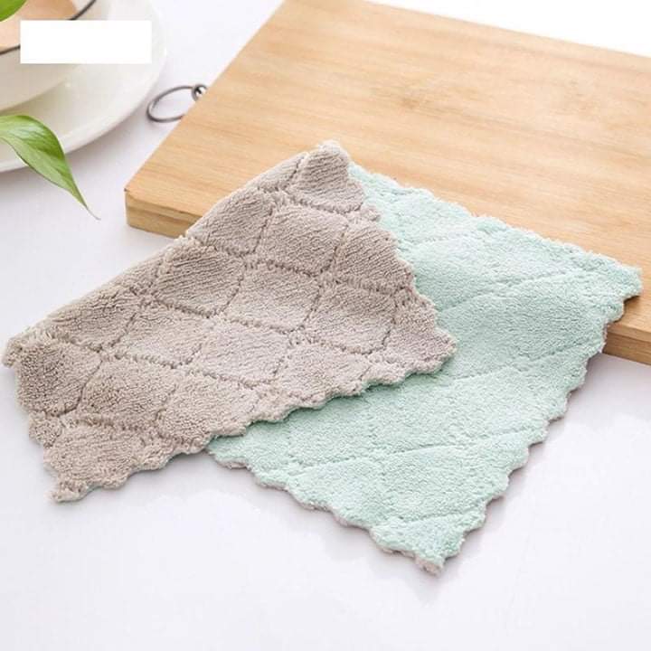 KHĂN LAU 2 MẶT ĐA NĂNG SIÊU THẤM HÚT- 1 KHĂN